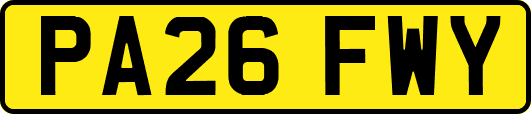 PA26FWY