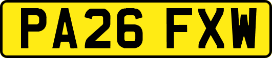 PA26FXW