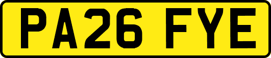 PA26FYE