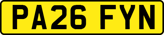 PA26FYN