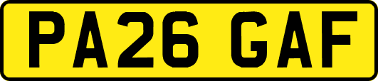 PA26GAF