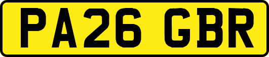 PA26GBR