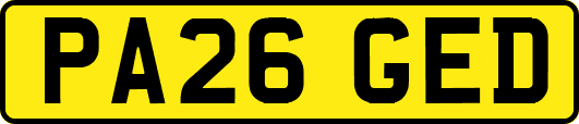PA26GED