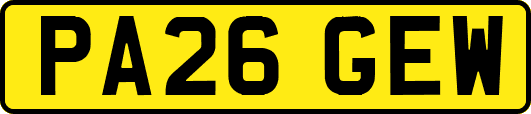 PA26GEW