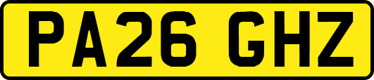 PA26GHZ