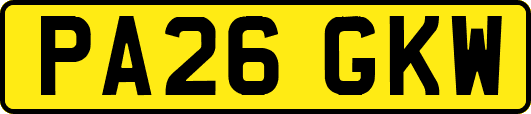 PA26GKW