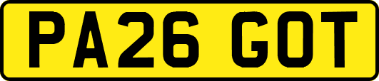 PA26GOT