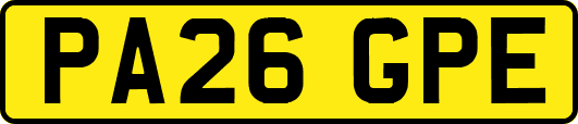 PA26GPE