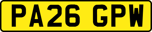 PA26GPW
