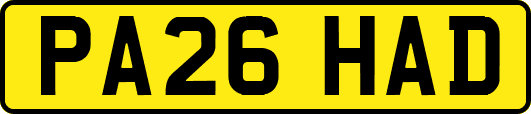 PA26HAD
