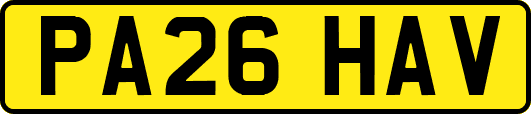 PA26HAV