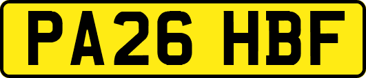 PA26HBF