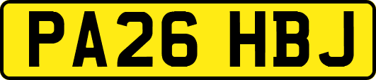 PA26HBJ