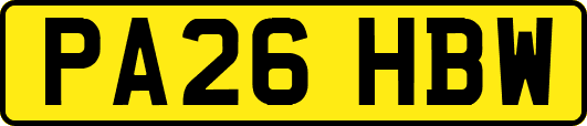 PA26HBW