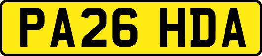 PA26HDA