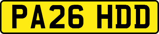 PA26HDD