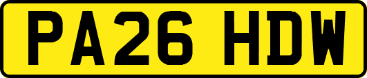 PA26HDW