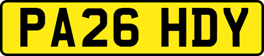 PA26HDY