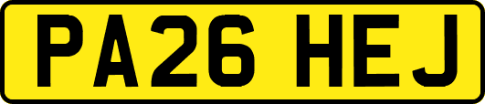 PA26HEJ