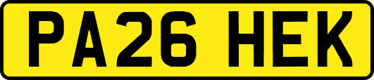 PA26HEK