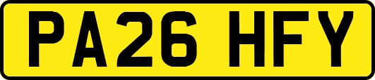 PA26HFY