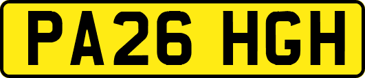 PA26HGH