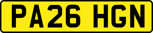 PA26HGN