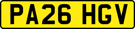 PA26HGV