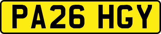 PA26HGY