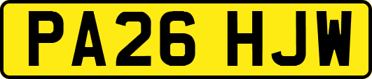 PA26HJW