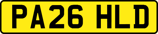 PA26HLD