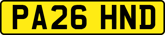 PA26HND