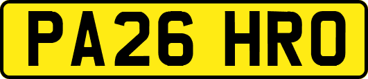 PA26HRO
