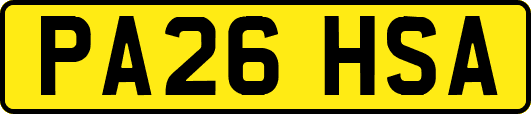 PA26HSA