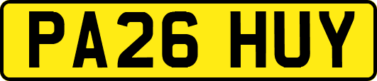 PA26HUY