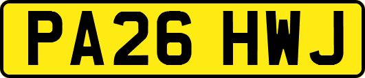 PA26HWJ