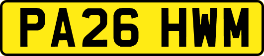 PA26HWM