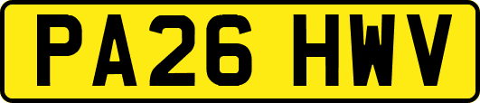 PA26HWV