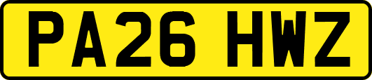 PA26HWZ