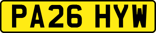 PA26HYW