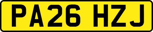 PA26HZJ