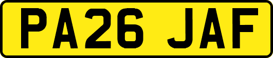 PA26JAF