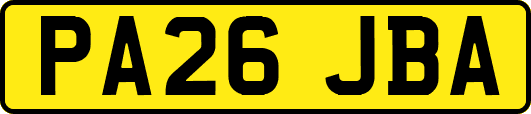 PA26JBA