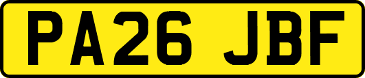 PA26JBF