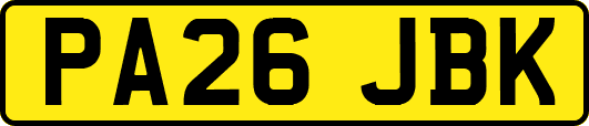 PA26JBK