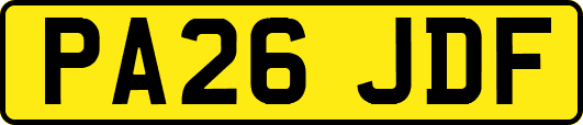 PA26JDF