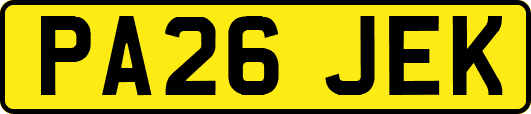PA26JEK
