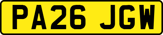 PA26JGW