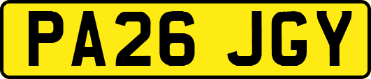 PA26JGY