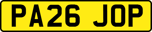 PA26JOP